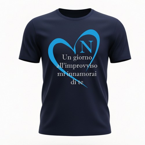 Maglietta blu navy giorno - blu,